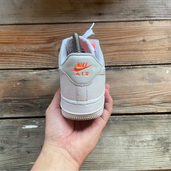 Women Nike Air Force One 1 Pink Foam Shoes Sneakers - Picture 6 of 8